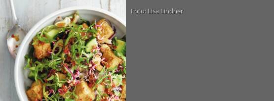 Rezeptbild für "Gurkensalat mit Tempeh"