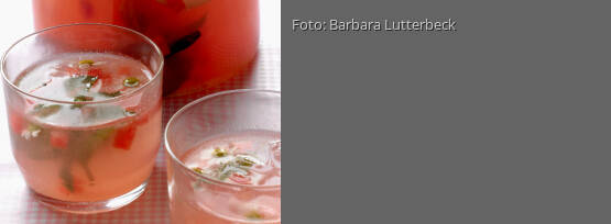 Rezeptbild für "Melonen-Kamillenblüten-Bowle"