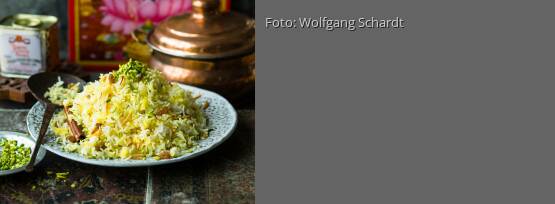 Rezeptbild für "Safranreis mit Rosinen"