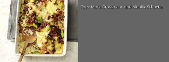 Rezeptbild für "Sauerkrautauflauf mit Kasseler"