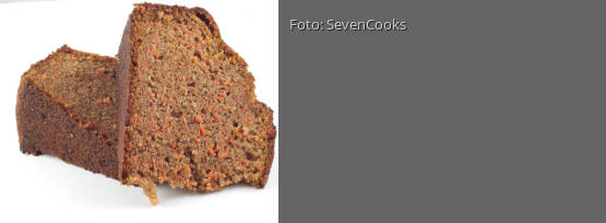 Rezeptbild für "Schokoladen-Karotten-Kuchen – vegan"