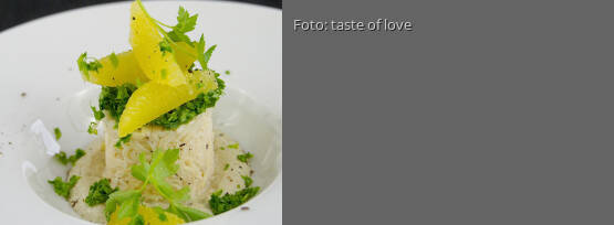 Rezeptbild für "Roher Selleriesalat mit Kern-Creme und Orange"