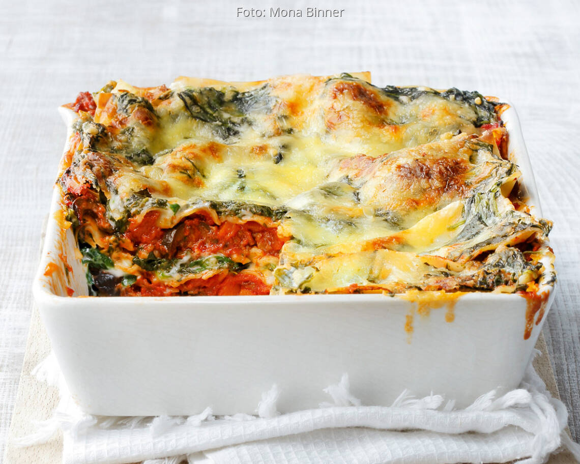 Spinatlasagne