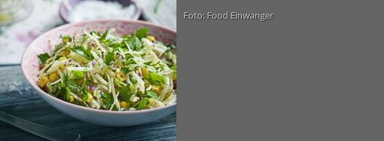 Rezeptbild für "Süß-scharfes Weißkohl-Mais-Relish"