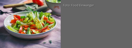 Rezeptbild für "Stiftelsalat mit Tomaten"