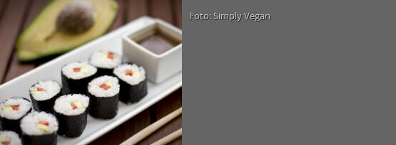Rezeptbild für "Sushi „Paprika-Avocado“"