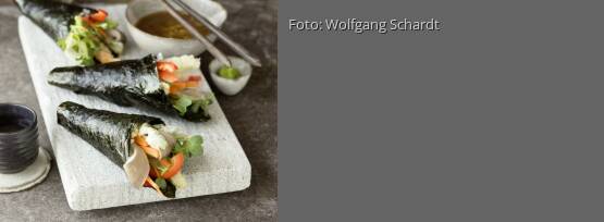 Rezeptbild für "Te-Maki mit Tempura-Gemüse"