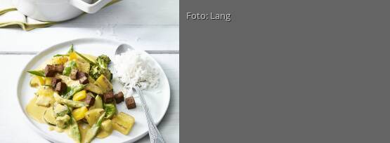 Rezeptbild für "Tofu-Gemüse-Curry"