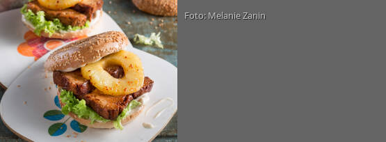 Rezeptbild für "Tofu-Soja-Scheiben nach Leberkäse Art"