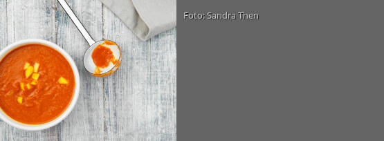 Rezeptbild für "Tomaten-Mango-Suppe"
