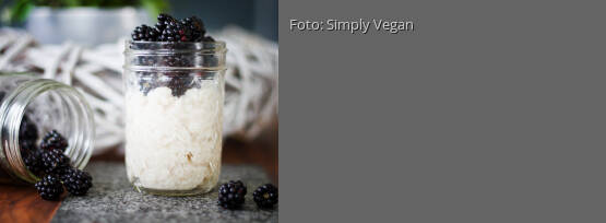 Rezeptbild für "Vanille-Milchreis mit Brombeeren"