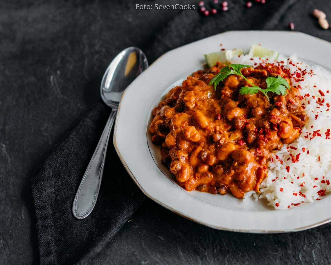 Veganes Rezept: 5-Bohnen-Curry 2