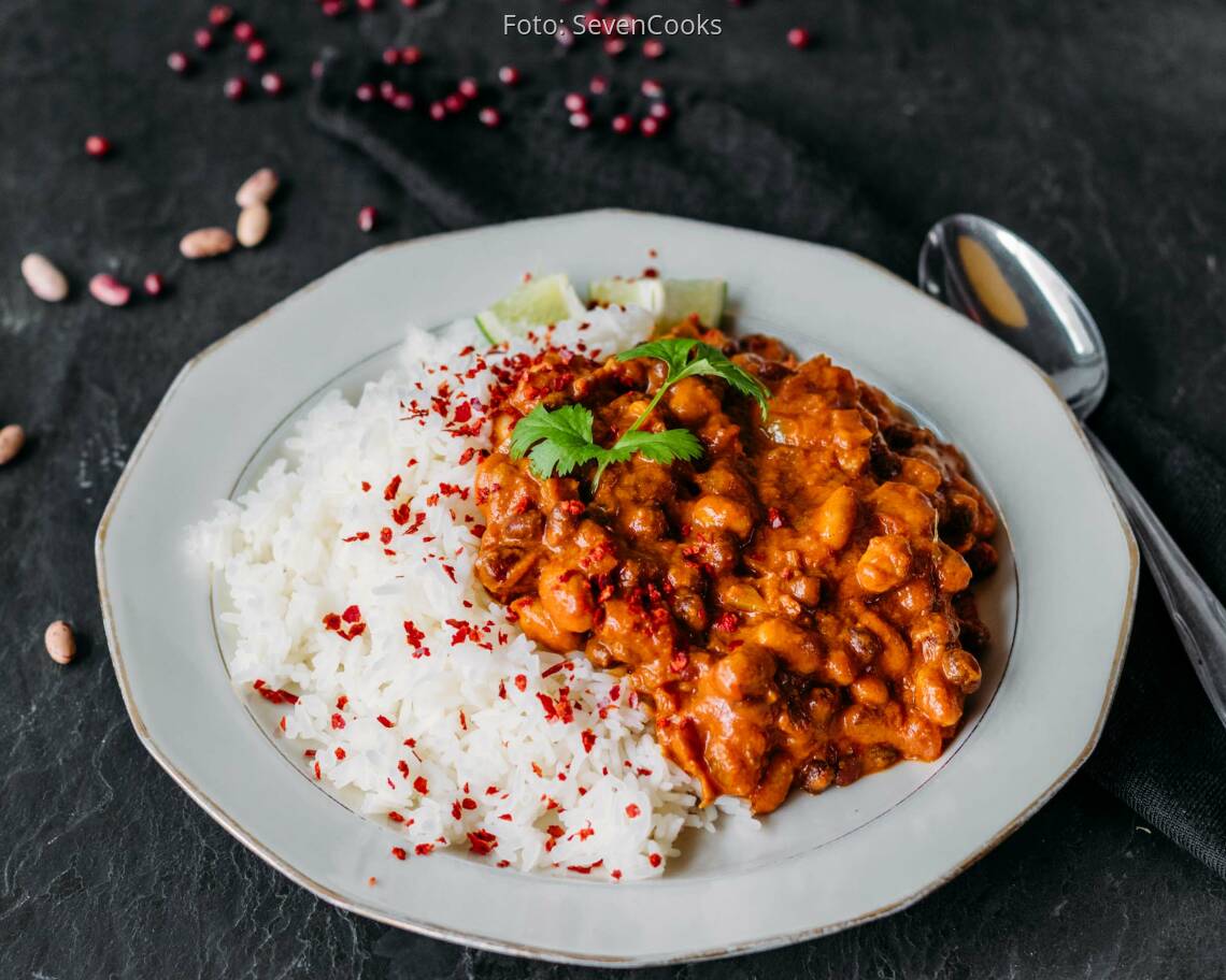 Veganes Rezept: 5-Bohnen-Curry 3