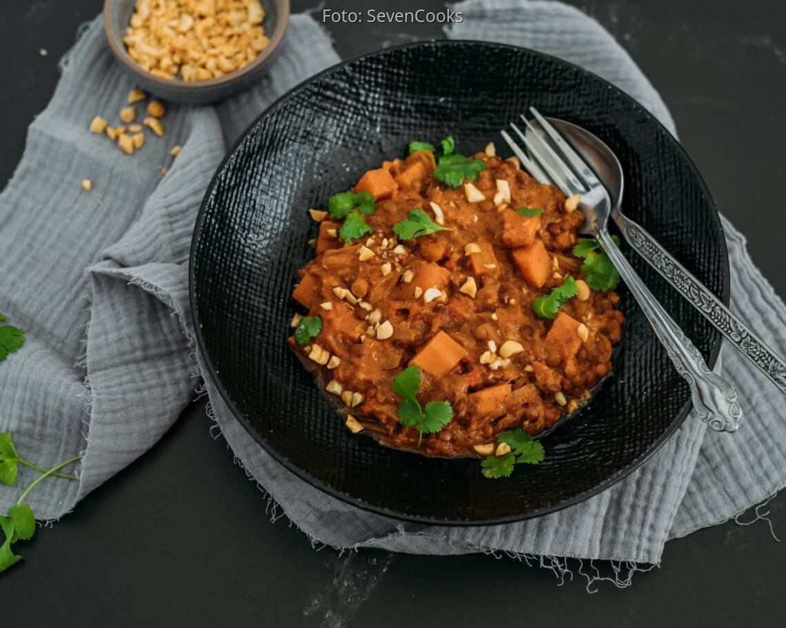 Veganes Rezept: Afrikanischer Linseneintopf 2