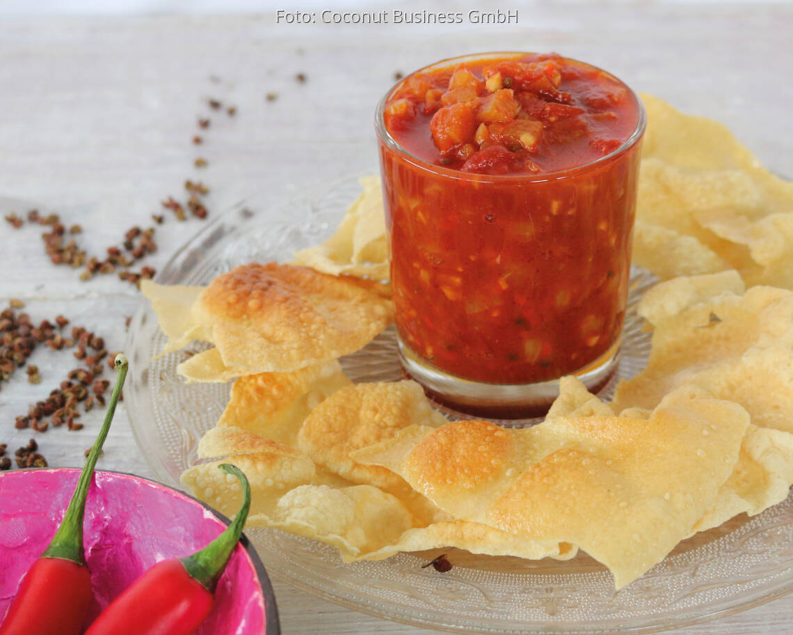 Veganes Rezept: Ananas-Tomaten Chutney