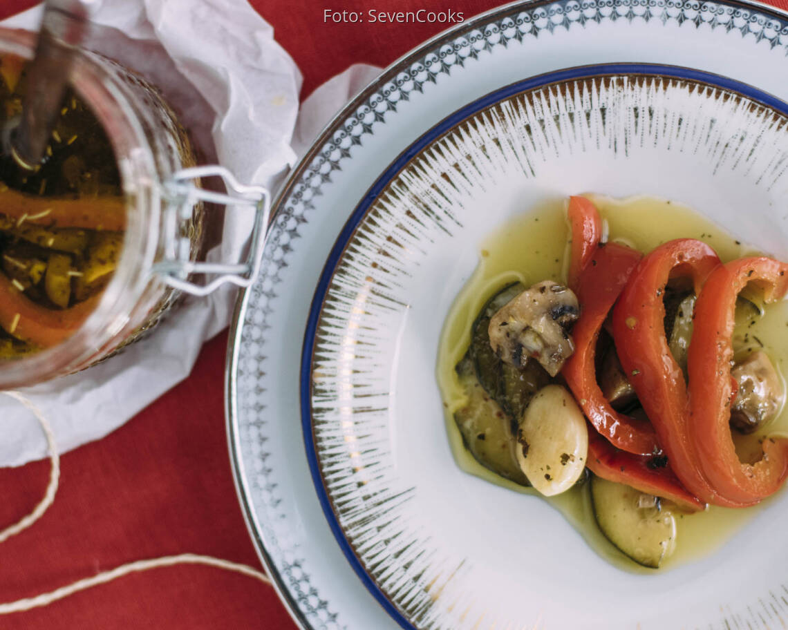 Veganes Rezept: Antipasti