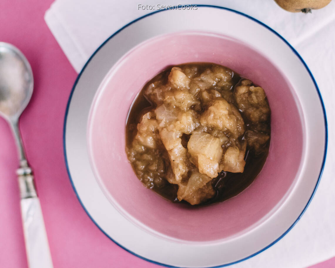 Veganes Rezept: Apfel-Birnen-Kompott 1