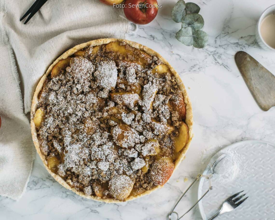 Veganes Rezept: Apfel-Streuselkuchen_1