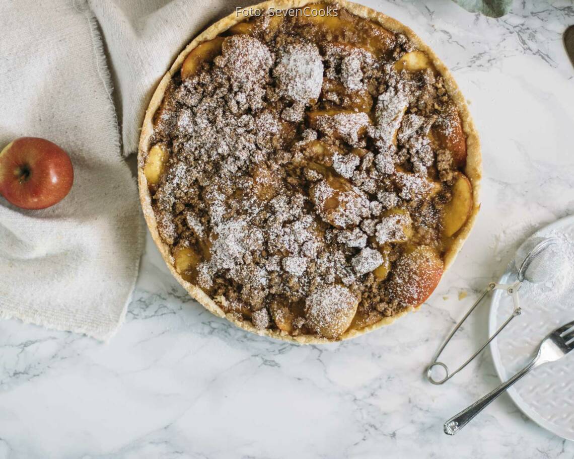 Veganes Rezept: Apfel-Streuselkuchen_2