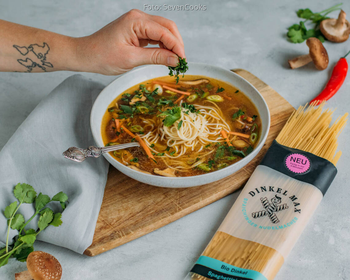 Veganes Rezept: Asiatische Gemüsesuppe 2