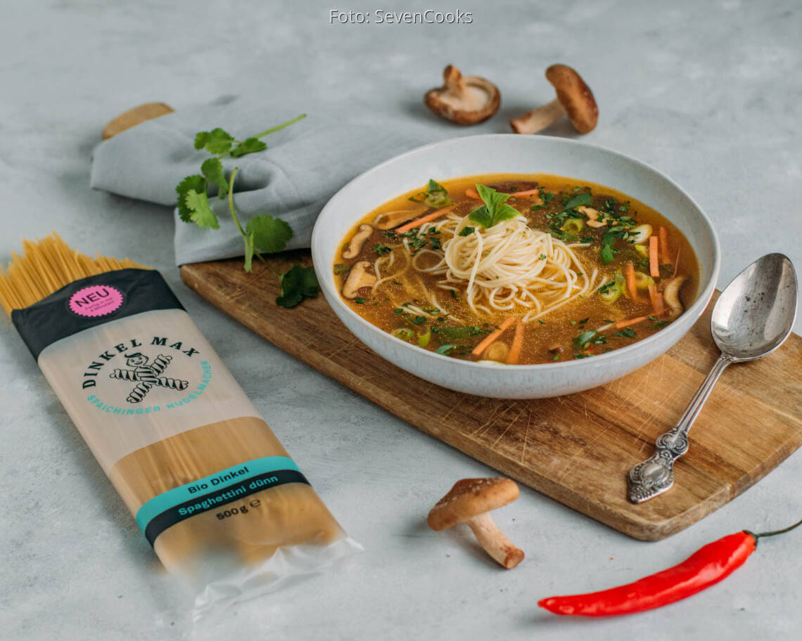 Veganes Rezept: Asiatische Gemüsesuppe 3