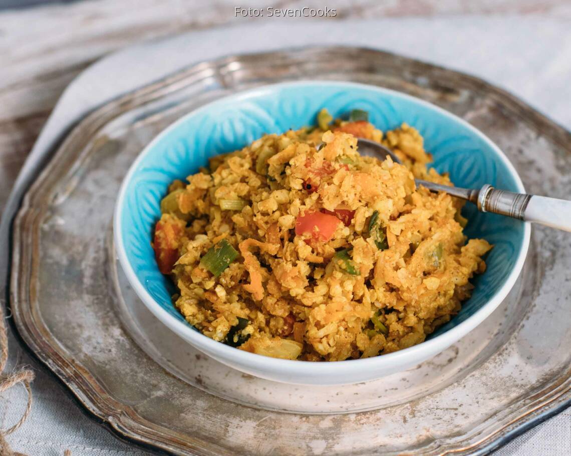 Fertiges Rezept: Asiatischer Blumenkohlreis_2