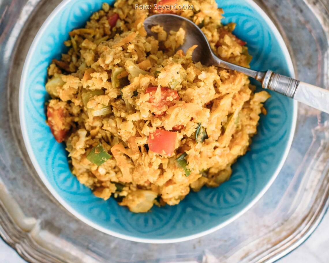 Fertiges Rezept: Asiatischer Blumenkohlreis_3