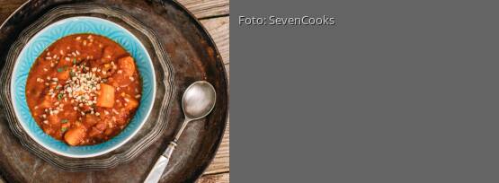 Rezeptbild für "Auberginen-Süßkartoffel-Curry"
