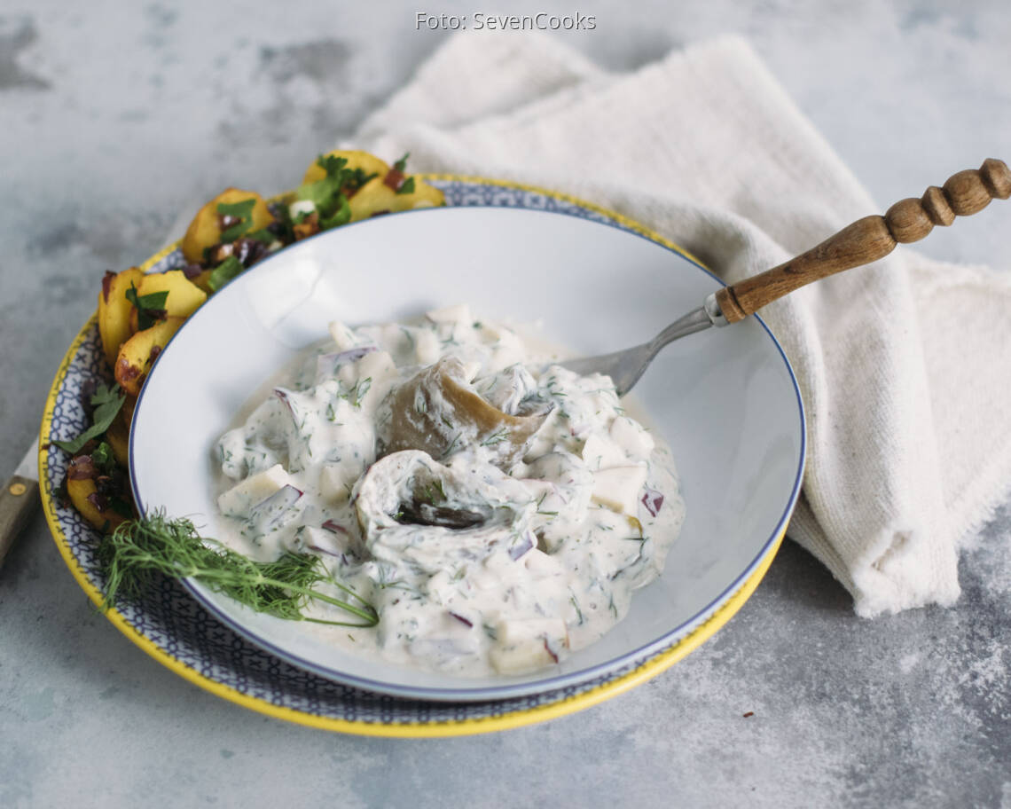 Veganes Rezept: Auberginen-Matjes 3