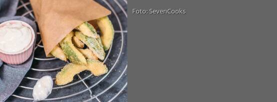 Rezeptbild für "Avocado-Fritters mit Aioli"