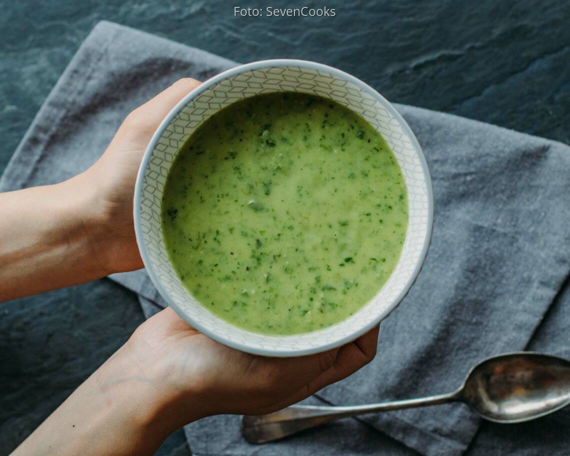 Veganes Rezept: Avocado-Minze-Suppe_1