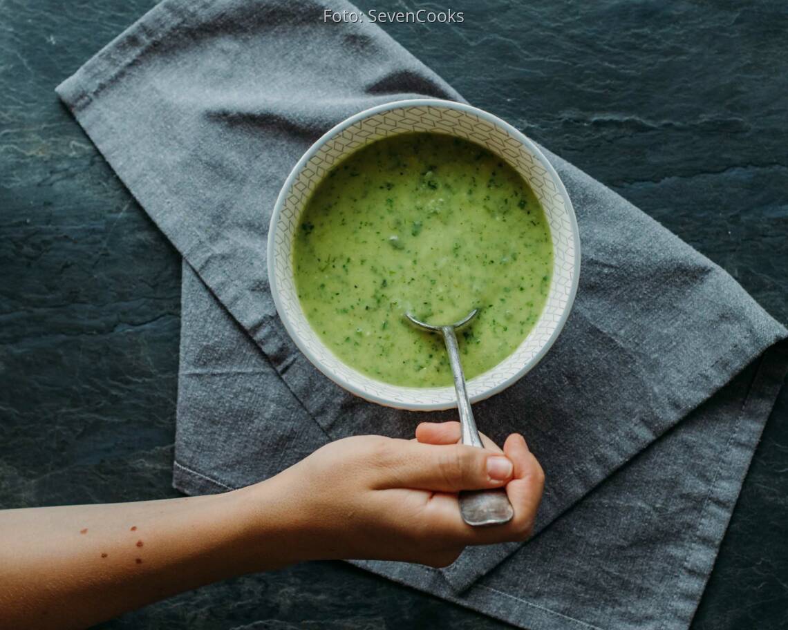 Veganes Rezept: Avocado-Minze-Suppe_3