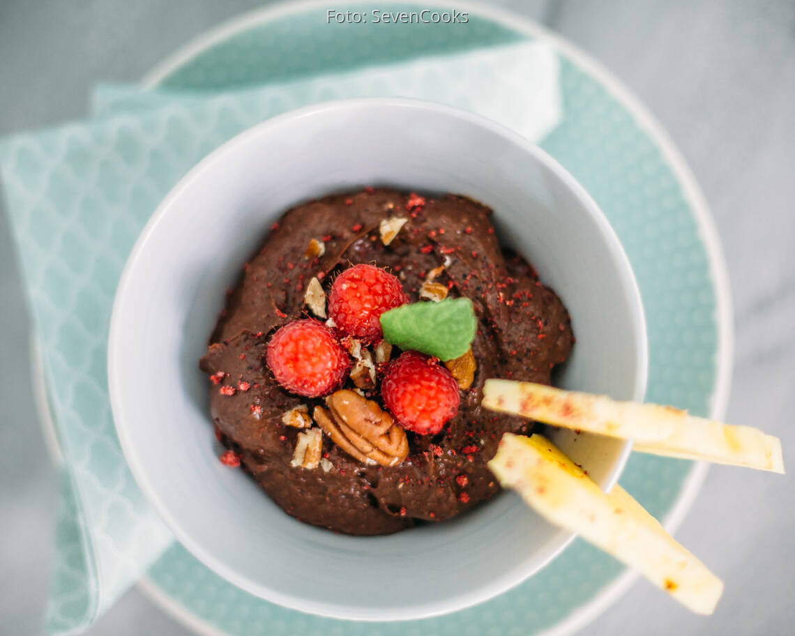 Veganes Rezept: Avocado-Schokocreme