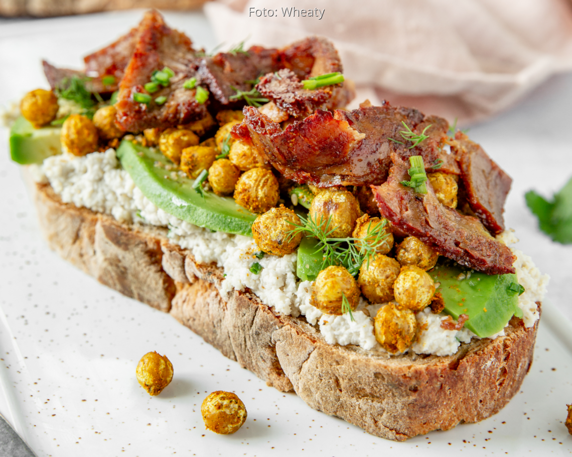 Veganes Rezept: Avocado-Toast von Wheaty