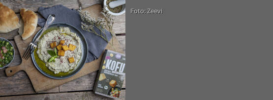 Rezeptbild für "Baba Ghanoush mit Kichererbsentofu"