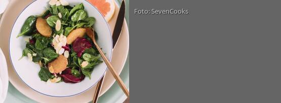Rezeptbild für "Babyspinat-Salat mit Grapefruit"