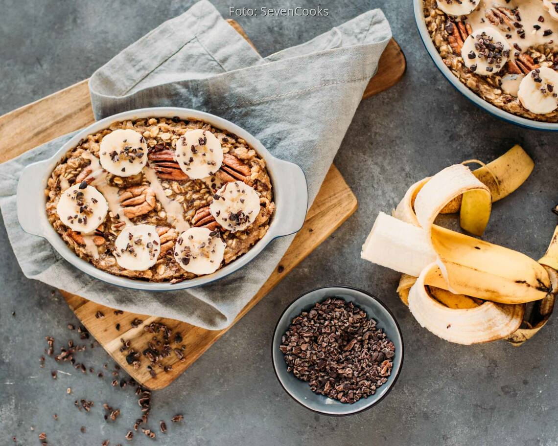 Veganes Rezept: Baked Oatmeal 3