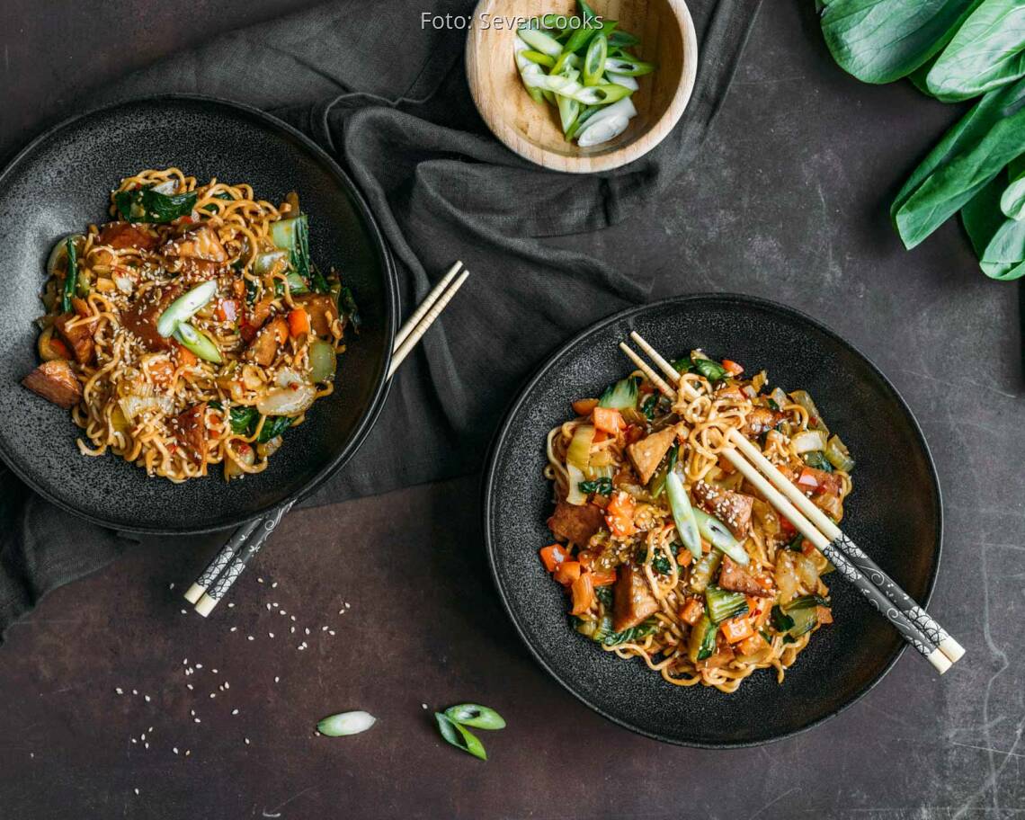 Veganes Rezept: Bami Goreng 3