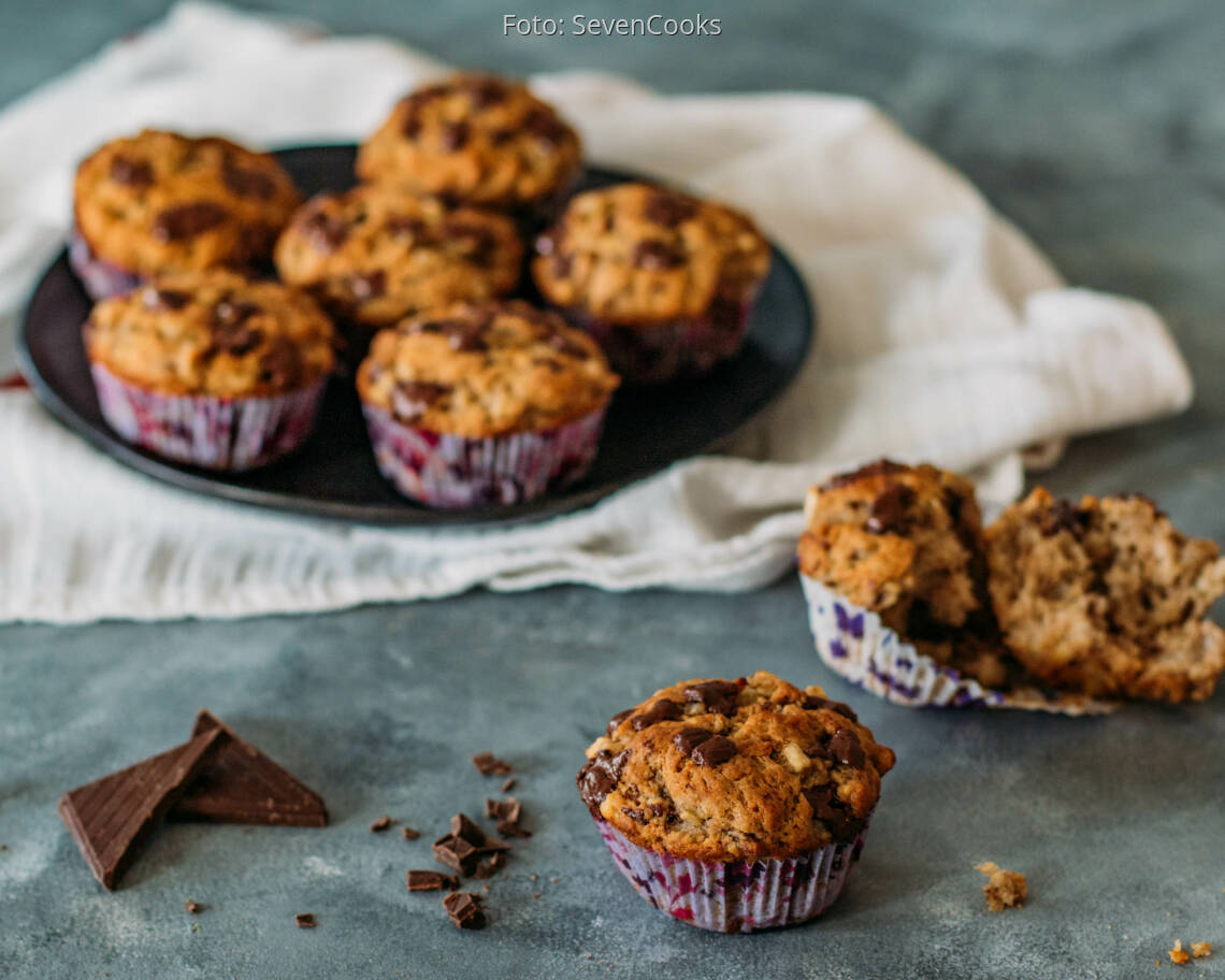 Veganes Rezept: Bananenmuffins