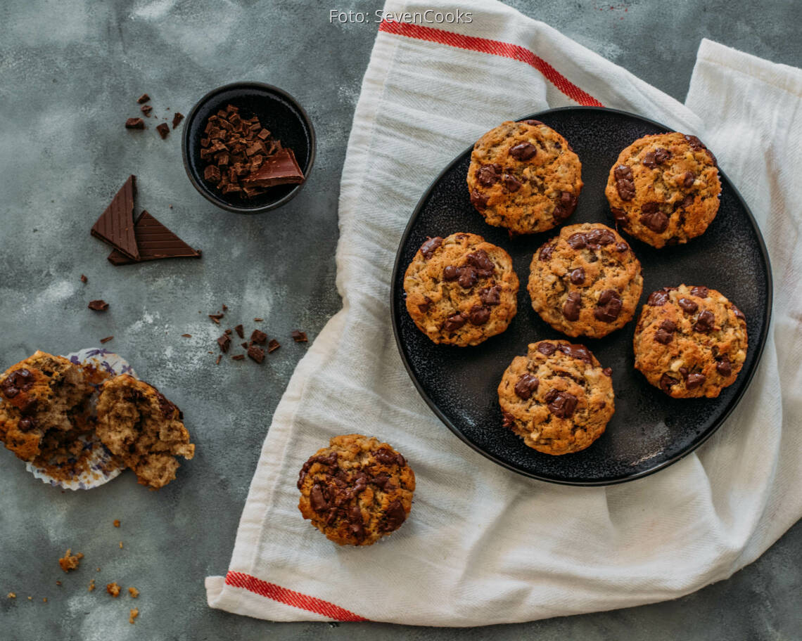 Veganes Rezept: Bananenmuffins
