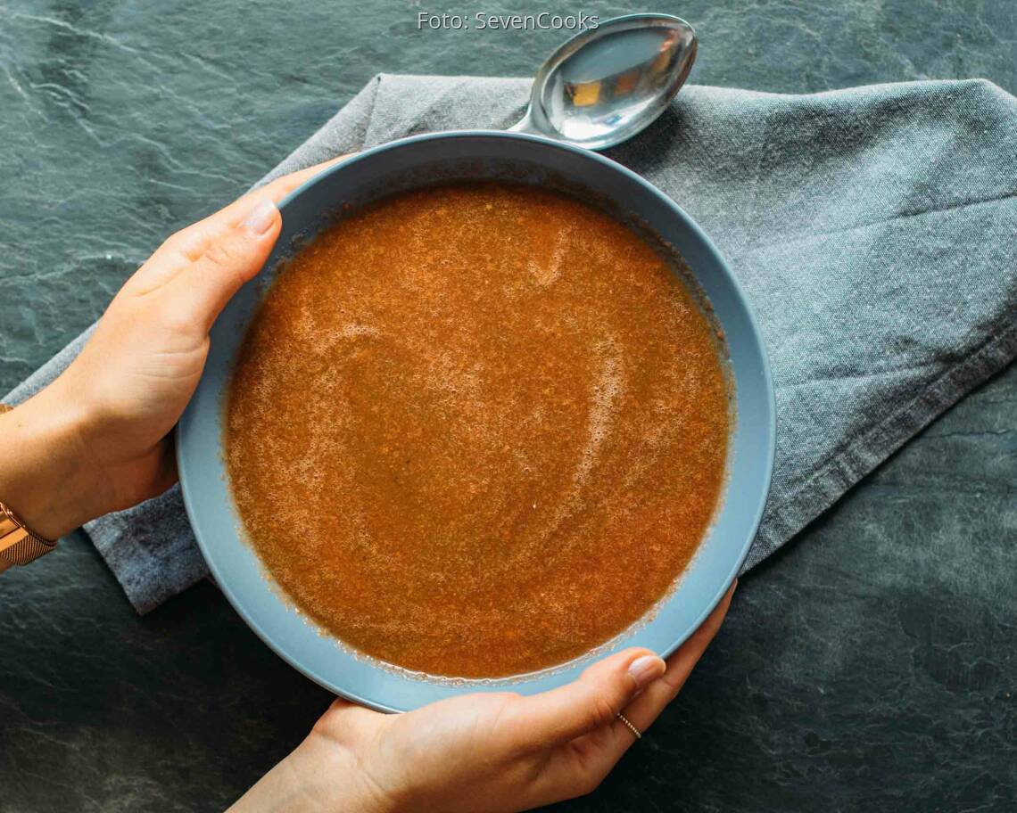 Veganes Rezept: Basische Gazpacho 2