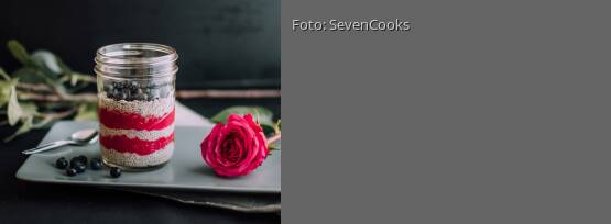 Rezeptbild für "Beeriger Chia-Pudding"