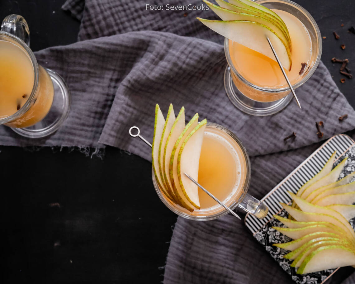 Veganes Rezept: Birnen-Ingwer-Punsch 1