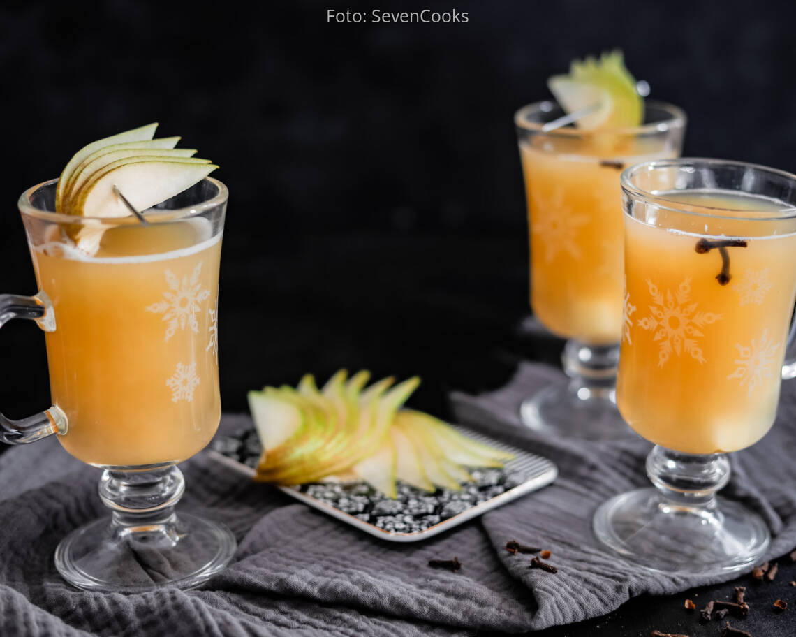 Veganes Rezept: Birnen-Ingwer-Punsch 2