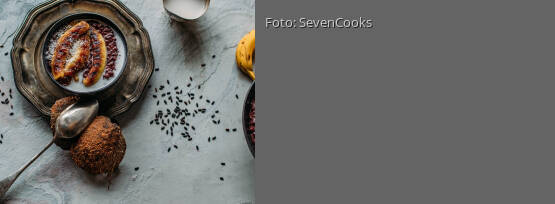 Rezeptbild für "Black Rice Pudding"