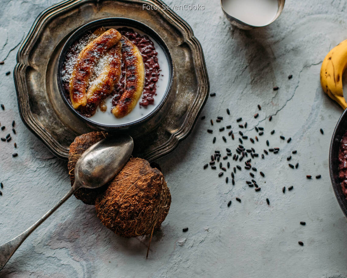 Veganes Rezept: Black Rice Pudding 1