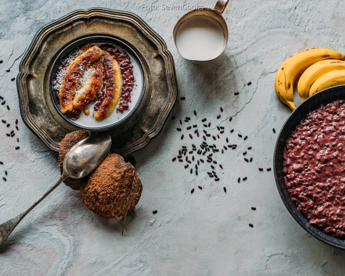 Veganes Rezept: Black Rice Pudding 2