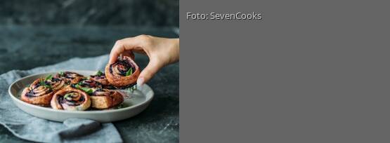 Rezeptbild für "Blaubeerschnecken aus der Provence"