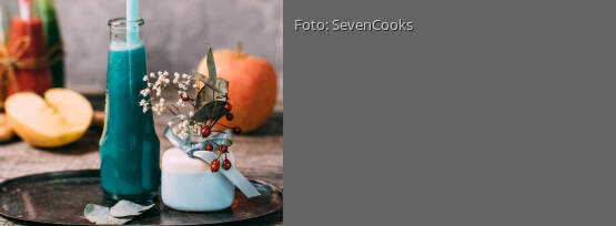 Rezeptbild für "Blauer Vitaminsmoothie"