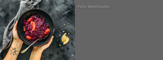 Rezeptbild für "Blaukraut mit Orange"